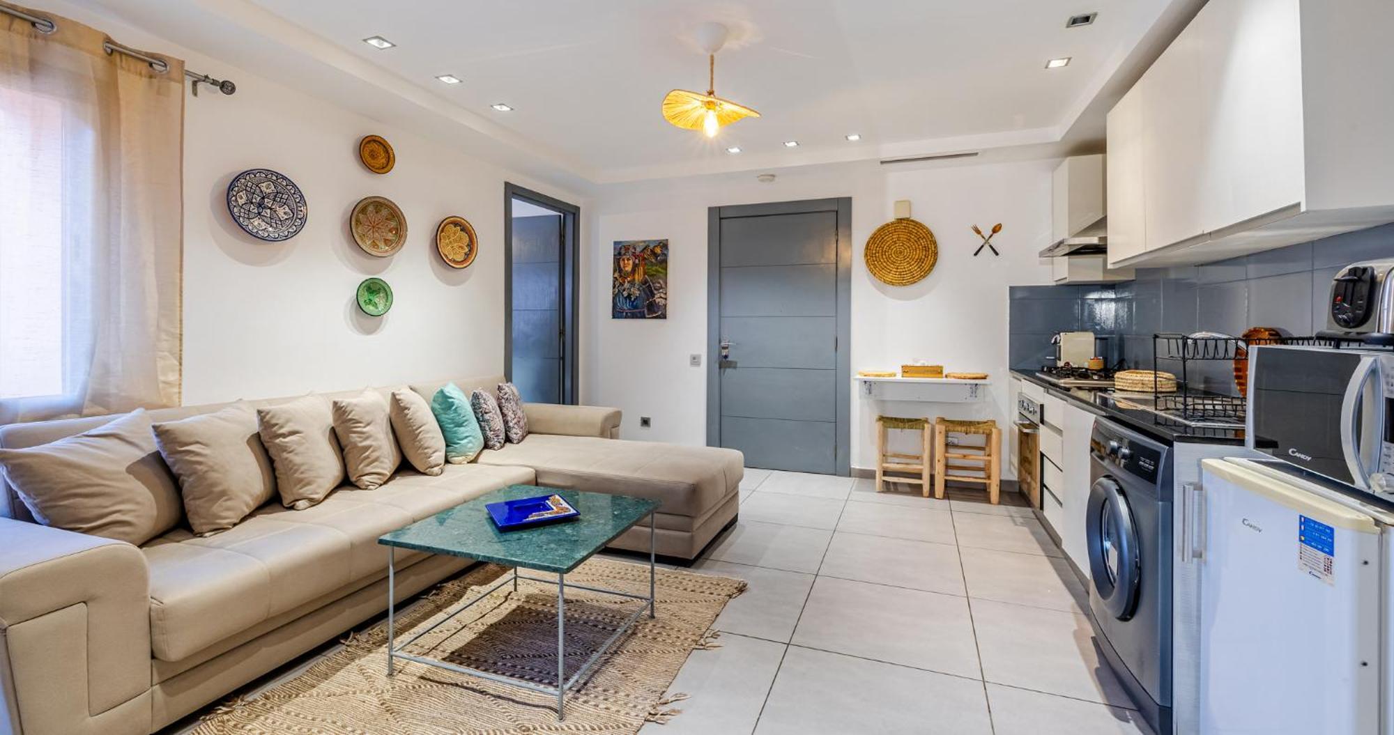 Lovely 2-Bedroom With Ac-Netflix-Nespreso มาร์ราเกช ภายนอก รูปภาพ
