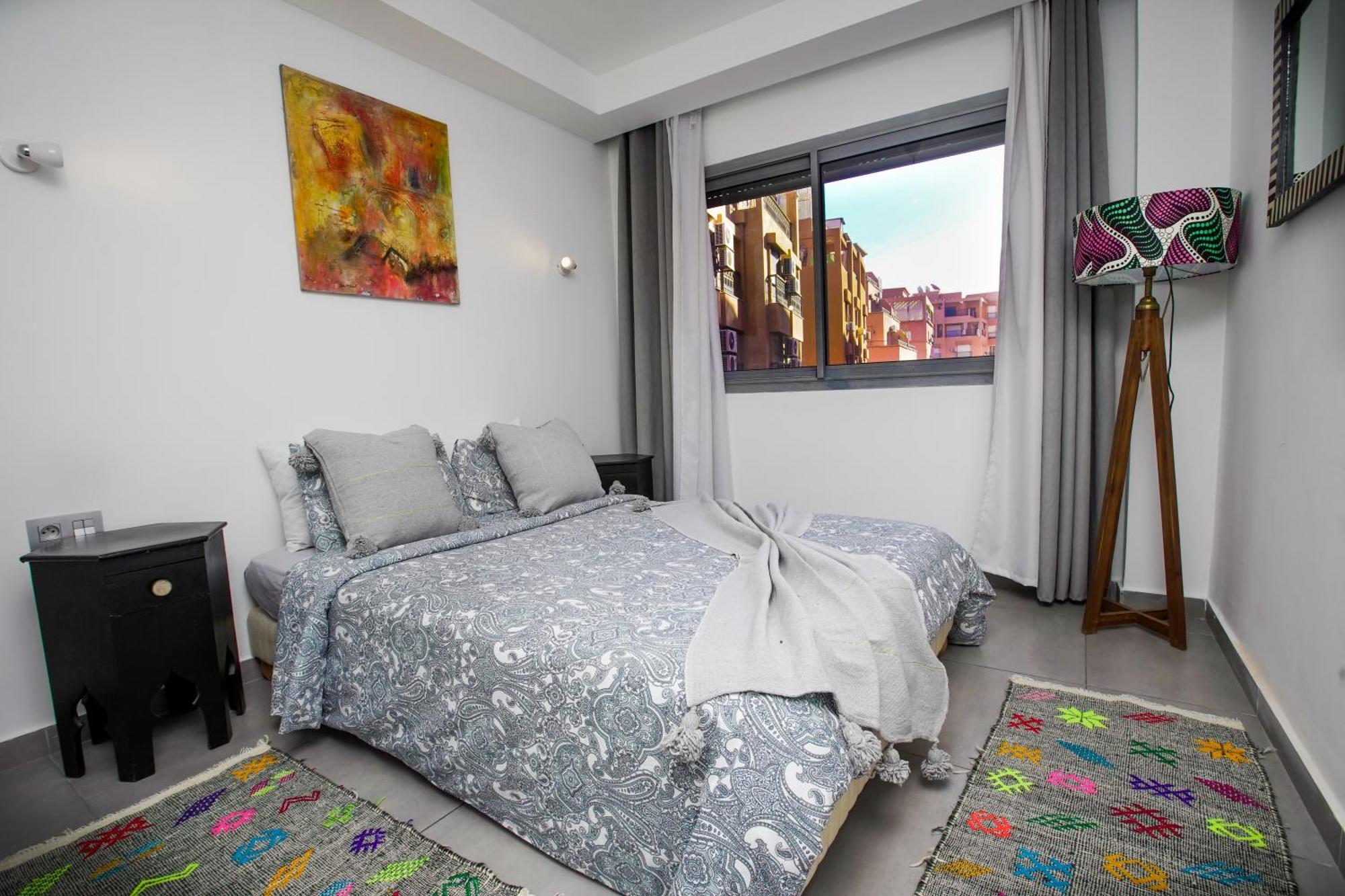 Lovely 2-Bedroom With Ac-Netflix-Nespreso มาร์ราเกช ภายนอก รูปภาพ