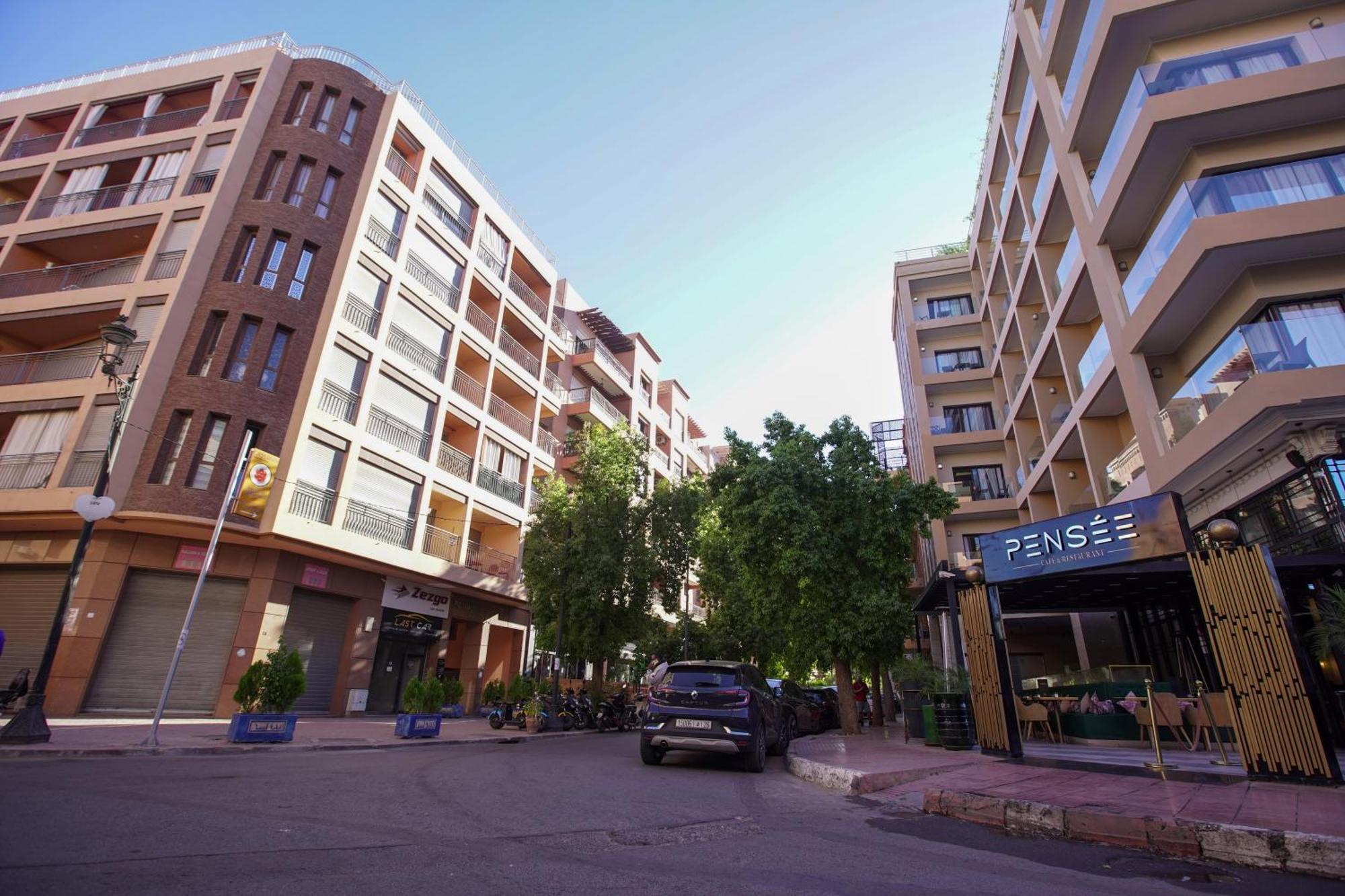Lovely 2-Bedroom With Ac-Netflix-Nespreso มาร์ราเกช ภายนอก รูปภาพ
