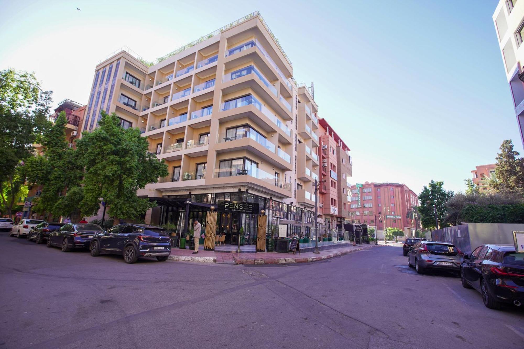 Lovely 2-Bedroom With Ac-Netflix-Nespreso มาร์ราเกช ภายนอก รูปภาพ